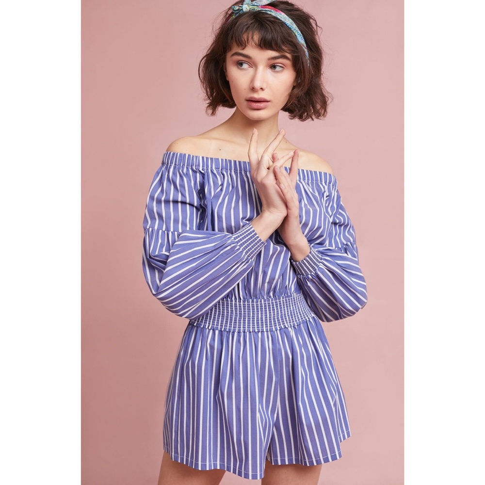 ANTHROPOLOGIE ROMPER NWOT